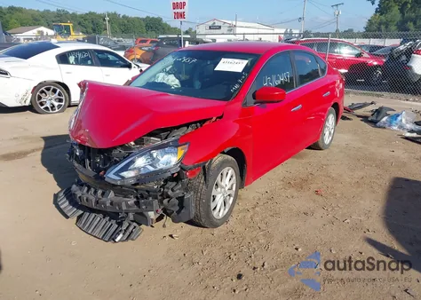 2018 Nissan Sentra Sv z USA, uszkodzony, nr VIN 3N1AB7AP9JL616662